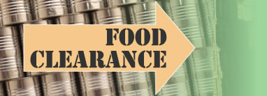 Clearance Stock, Surplus Stock and Distressed Stock? call us - Food Clearance